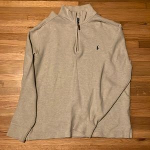 Polo quarter zip sweater